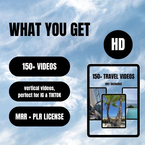 150+ Travel Videos Pack