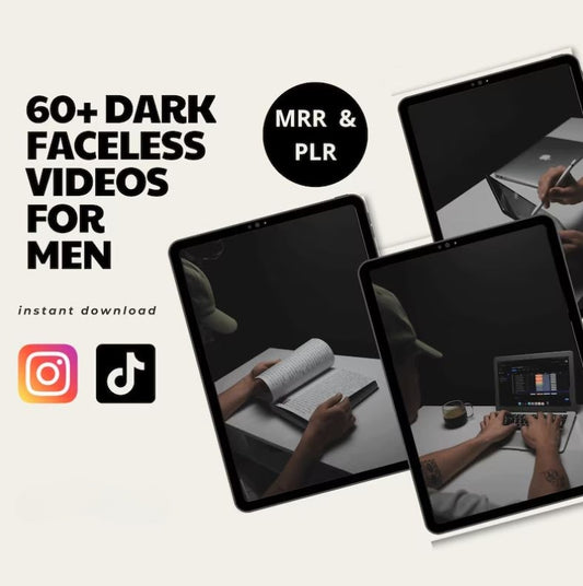60+ Faceless Dark Videos For Men
