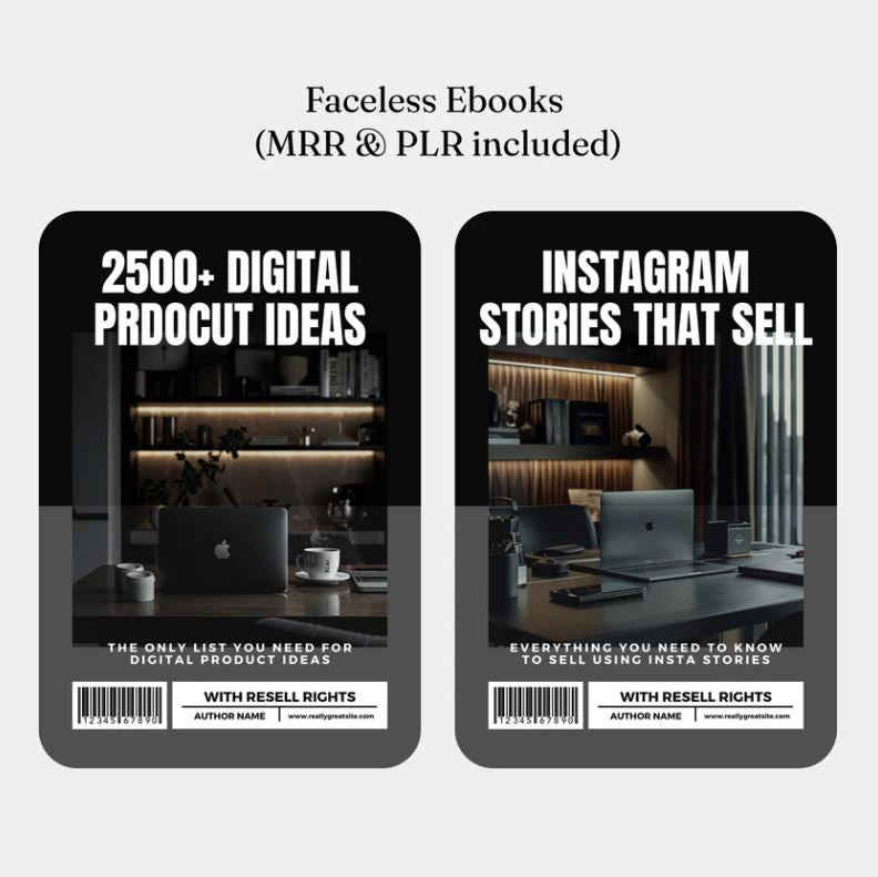 Faceless for Men - Digital Marketing Bundle