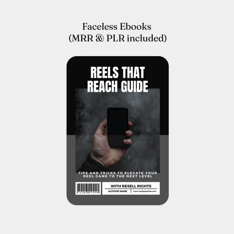 Faceless for Men - Digital Marketing Bundle